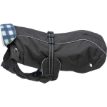 Outdoorový kabátek ROUEN 2v1, M: 52 cm - střih buldok, černá/modrá — Náhled 5 z 6