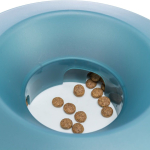 Rocking Bowl, houpací miska k pomalému krmení, 0,5 l/ø 23 cm, plastic, šedá/modrá — Náhled 4 z 6