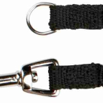 Tlumič tahu, nylonové vodítko s gumou 16 cm/ černé — Náhled 1 z 4
