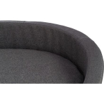 CityStyle HOME Edition oválné lůžko s okrajem, 65 x 55 cm, tamvošedá — Náhled 4 z 6