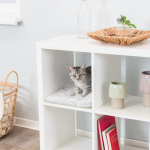 HARVEY hebká podložka do IKEA Kallax polic, 33 x 38 cm, bílá-černá — Náhled 3 z 6