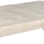 Plyšové lehátko na parapet, sv.šedé 51x36 cm — Náhled 2 z 2