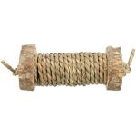 Rolka s mořskou trávou - hračka pro hlodavce, dřevo, 5 x 18 cm — Náhled 2 z 3