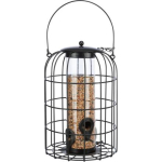 Zásobník na krmivo s ochrannou mřížkou, 950 ml / ø 17 × 26 cm, černá — Náhled 1 z 2