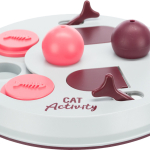 Cat Activity FLIP BOARD, strategická hra,  ø 23, vínová/růžová/šedá — Náhled 4 z 5