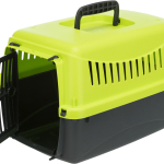 Transportní box CAPRI XXS: 26 x 25 x 39cm, max.do 4 kg - antracit/zelená — Náhled 2 z 6