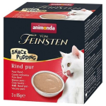 MULTIPACK Vom Feinsten Cat Adult Snack-Pudding pro kočky (3 x 85 g) — Náhled 3 z 4