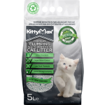 KITTYMAX hrudkující, bezprašný bílý bentonit ALOE VERA — Náhled 1 z 2