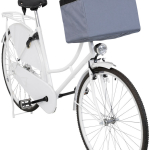 Front-Box transportní košík na řidítka, 38 x 25 x 25cm, šedá (max. 6kg) — Náhled 2 z 6