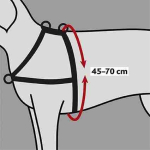 Lead'n'Walk Soft tréninkový postroj - černý — Náhled 5 z 5