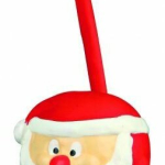 Vánoční hračka latexový míč tučnák,medvěd,sob,Santa 18 cm — Náhled 4 z 4