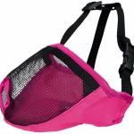 Náhubek pro krátkonosá plemena, polyester S-M, 31cm, šedý — Náhled 1 z 6
