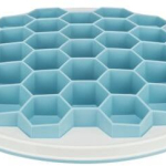 HIVE, talíř k pomalému krmení, ø 30 cm, plast/TRP/TPE, šedá/modrá — Náhled 1 z 6