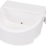 Automatické venkovní pítko na vodu, 1,5l/ 24 x 10 x 23 cm, bílá — Náhled 1 z 5
