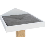 BE NORDIC škrabadlo JONTE, hranaté sloupky, domeček s podestou, 115 cm — Náhled 4 z 6