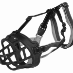 Silikonový náhubek FLEX M-L 31 cm/hlava max.26 cm černý — Náhled 3 z 6