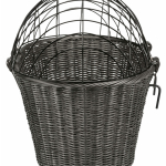 Transportní košík na řidítka, 44 x 34  x 41cm, antracit (max. 5kg) — Náhled 1 z 6