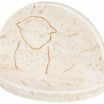 Náhrobní kámen s kočičí siluetou 16 x 12 x 7 cm — Náhled 1 z 3