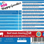 KIDDOG hovězí steak na buvolím špalíčku - 20 mm/8 cm 250 g — Náhled 2 z 2