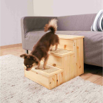 Dřevěné schody pro malé psy a kočky, max.50kg 40x38x45cm — Náhled 5 z 5