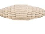 Škrabací rugby míč, 24 cm, karton/konopí — Náhled 3 z 5