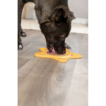 Lick´n´Snack HVĚZDA - podložka k pomalému krmení, 23,5 cm, silikon, žlutá — Náhled 3 z 3