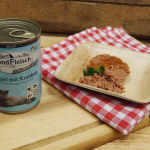 Landfleisch Cat Adult Topf drůbeží, krevety 400g — Náhled 2 z 2