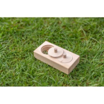 Snack Box - interaktivní hra pro králíčky, 14 x 3 x 7 cm, dřevo — Náhled 4 z 6
