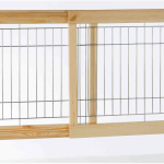 Posuvná bariéra pro štěňata a malé psy 63-108x50x31 cm — Náhled 4 z 4
