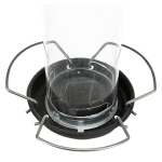Zásobník na krmivo pro ptactvo 560 ml/ø 10 × 20 cm, kov/plast — Náhled 2 z 3