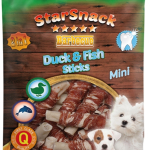Nobby StarSnack BBQ Mini Duck, Fish Stick pamlsky 130g — Náhled 1 z 2