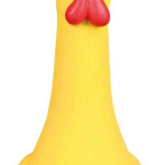 Pták latexový, stojící (různé barvy, motivy) 20 cm — Náhled 2 z 3