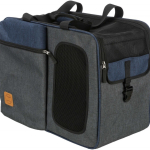Batoh a nosítko TARA 2v1, 25 x 38 x 50 cm, šedá/modrá (max. 7kg) — Náhled 1 z 6