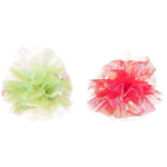 Xmas ball - vánoční šustící kulička, 10 cm, PET/polyester — Náhled 1 z 3