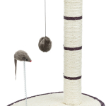 Škrábadlo válec 50cm+míč, myš+pružina na podestě 40x30cm — Náhled 4 z 6