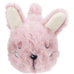 JUNIOR králíček na kroužku, plyš /TPR, 14 cm — Náhled 3 z 5