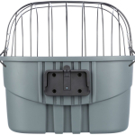 Plastový košík na kolo (řidítka), 42 x 39 x 30 cm, šedá (nosnost do 5 kg) — Náhled 4 z 6