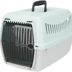 JUNIOR transportní box XS 26 x 25 x 39 cm světle šedá /mátová (max. 4kg) — Náhled 1 z 6