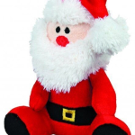 Vánoční plyšový Santa, sob, medvěd 20 cm — Náhled 1 z 3