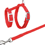 Nylonový postroj reflexní pro koťata, nylon 18-35cm/10mm1,3m — Náhled 2 z 2