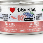 Disugual Fruit Dog Single Protein Losos s borůvky konzerva — Náhled 1 z 2