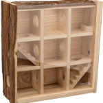 Natural Living věž/bludiště na hraní pro myši a zakrslé křečky, 3 poschodí 30x30x10 cm — Náhled 2 z 6