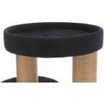 XXL škrabadlo TEITES, 148 cm, 2 iglů, robustní sloupky, černá — Náhled 4 z 6