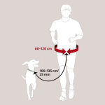 Pás  Hands Free  1-1,35m/25mm + vodítko 60-120cm — Náhled 3 z 3