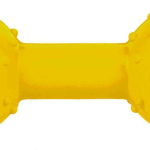 Činka s rolničkou, tvrdá guma 12cm — Náhled 2 z 4