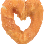 Denta Fun Chicken Heart [50ks], srdce z buvolí kůže omotané kuřecím masem — Náhled 1 z 5