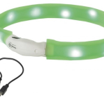 Nobby LED plochý svítící obojek pro psy žlutý — Náhled 4 z 6