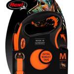 Flexi XTREME vodítko pásek M 5m/35kg oranžová — Náhled 4 z 6