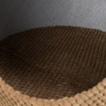 Jeskyně se škrabacím míčem, ø 36 × 50 cm, plyš/sisal, taupe — Náhled 3 z 6