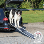 PetWalk teleskopická lávka, 40x120-170cm, 6,2kg, černá/šedá - DOPRODEJ — Náhled 3 z 6